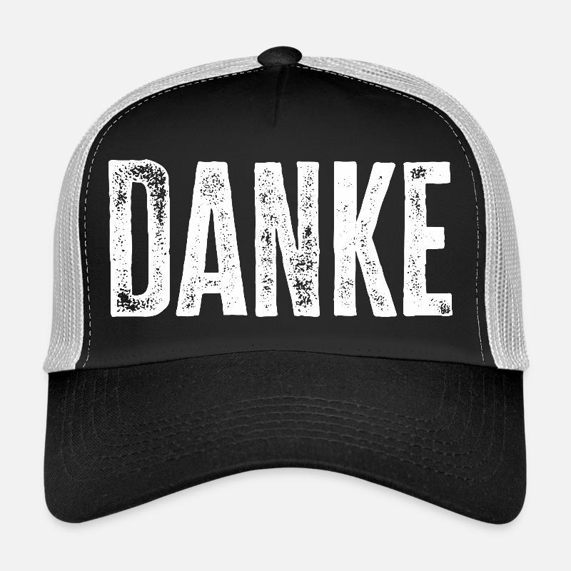Lettres de remerciement – Conception de texte minimaliste Casquette trucker 