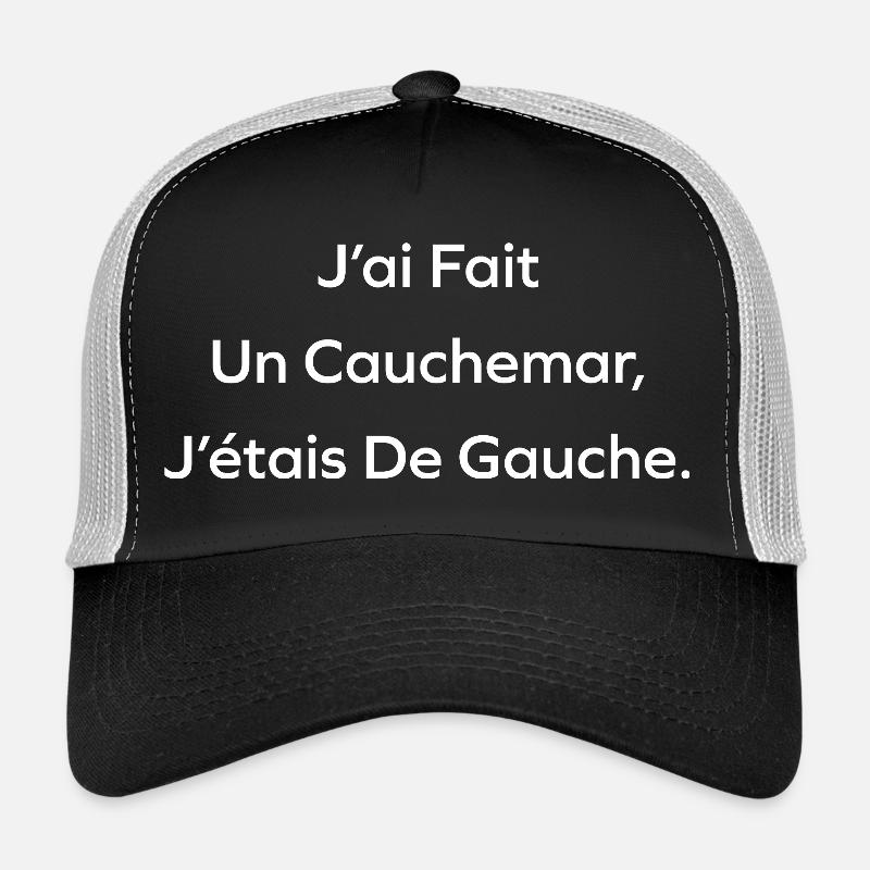 Cauchemar Gauche Casquette trucker 