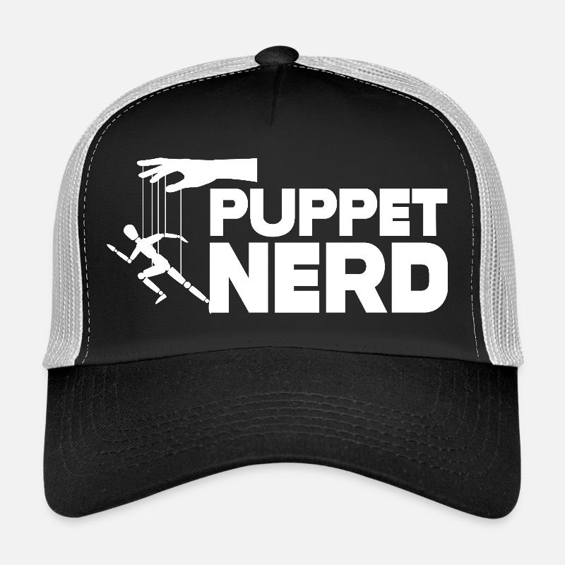 Marionnette de nerds de marionnettes Casquette trucker 