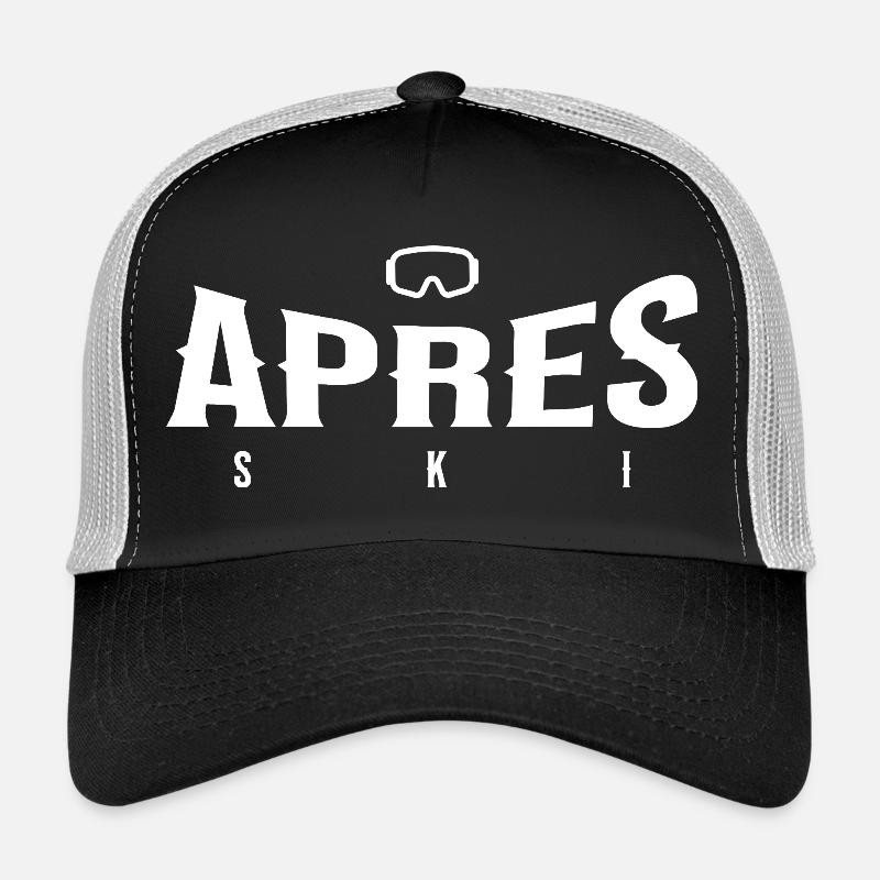 Apres Ski - Trucker Cap - Schwarz/Steingrau