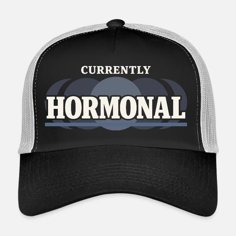 Perimenopause Humor Perimenopause Trucker Cap