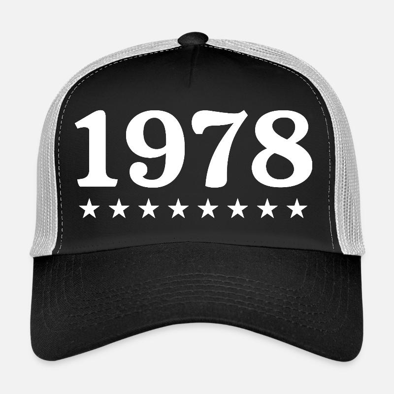 1978 Édition Limitée 1978 Retro 1978 Casquette trucker 