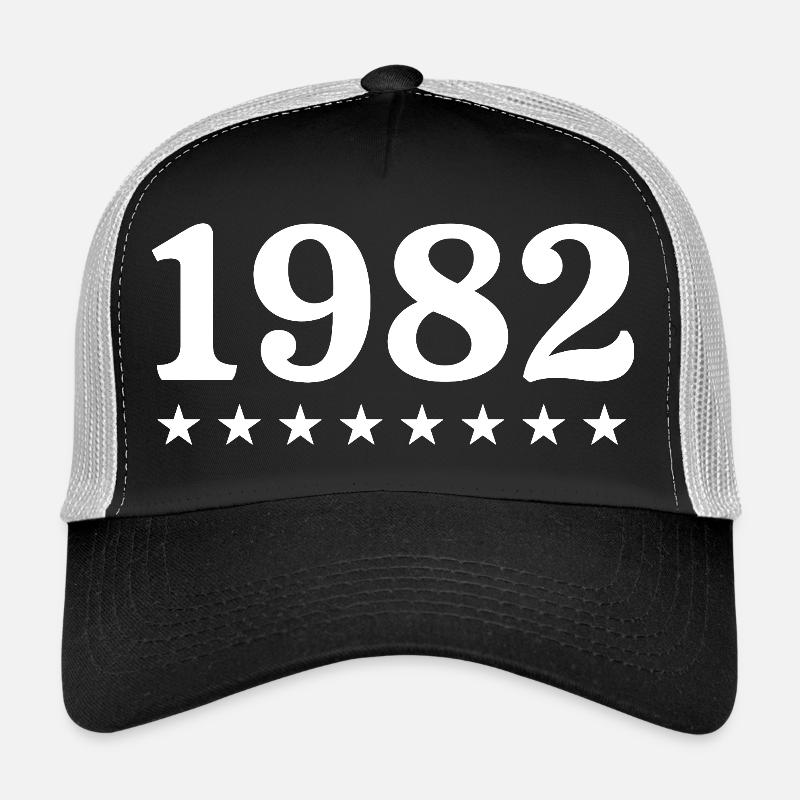 1982 Édition Limitée 1982 Retro 1982 Casquette trucker 