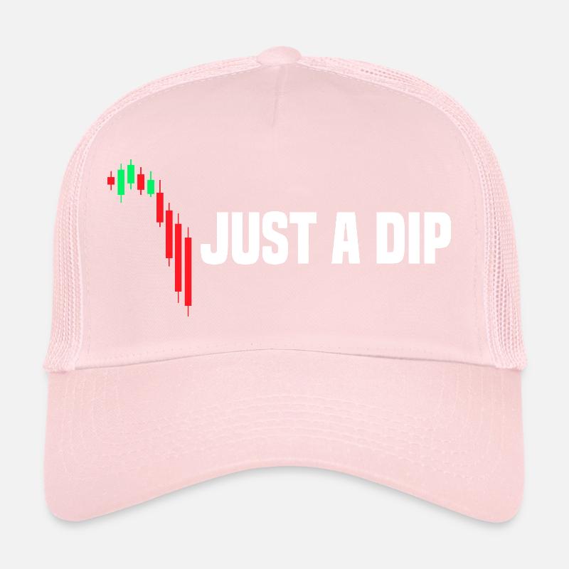Juste une baisse du marché boursier Casquette trucker 