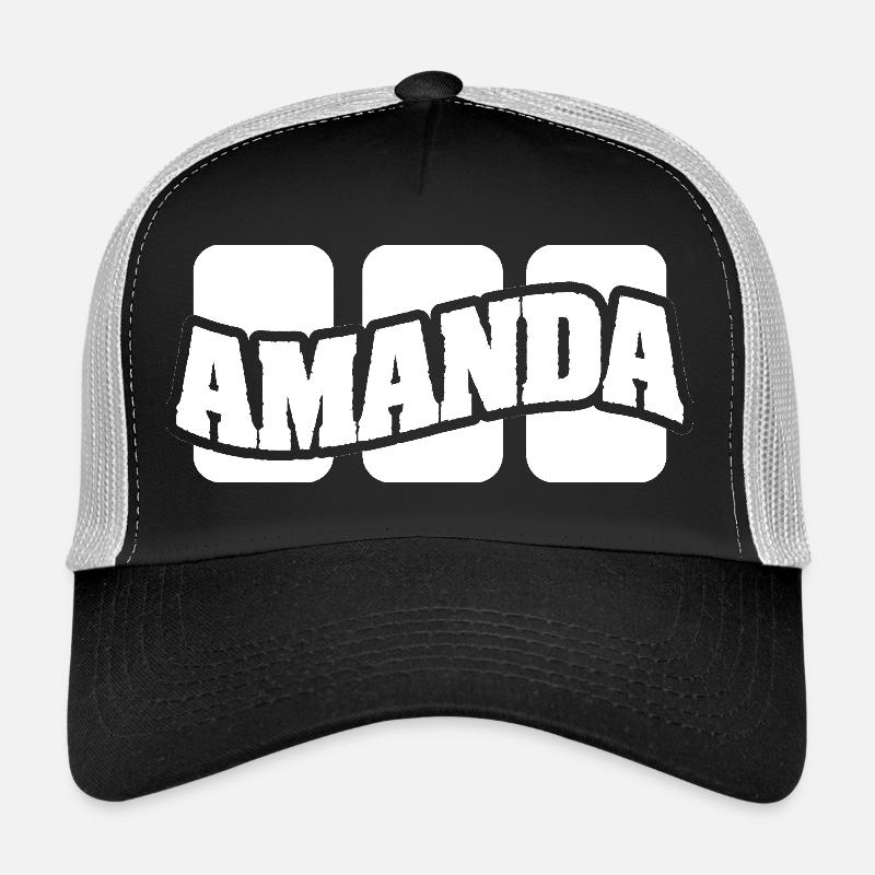 Amanda Casquette trucker 