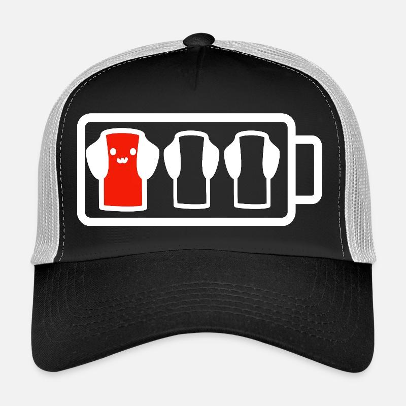 Low battery dog Trucker Cap
