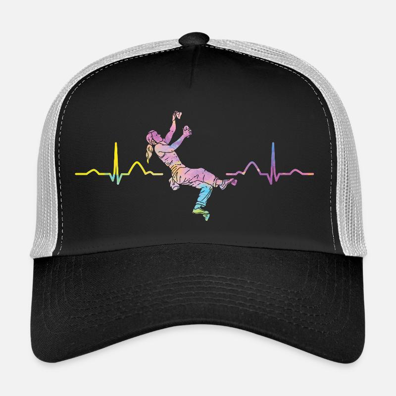Boulderer Herzschlag Boulder Bouldern Trucker Cap