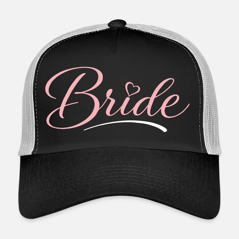 Mariée Casquette trucker 