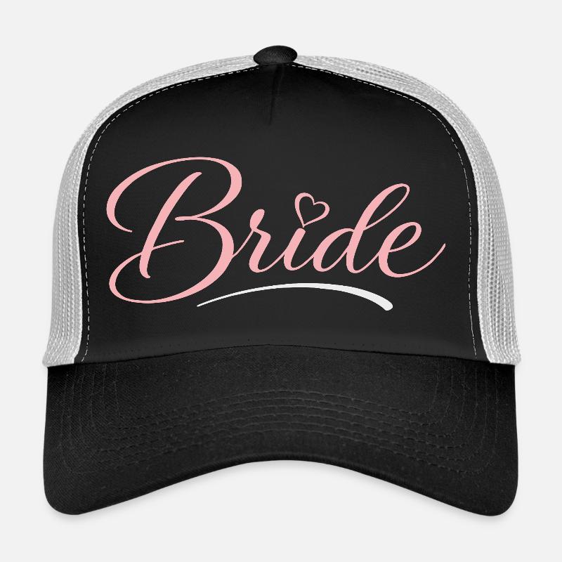 Mariée Casquette trucker 