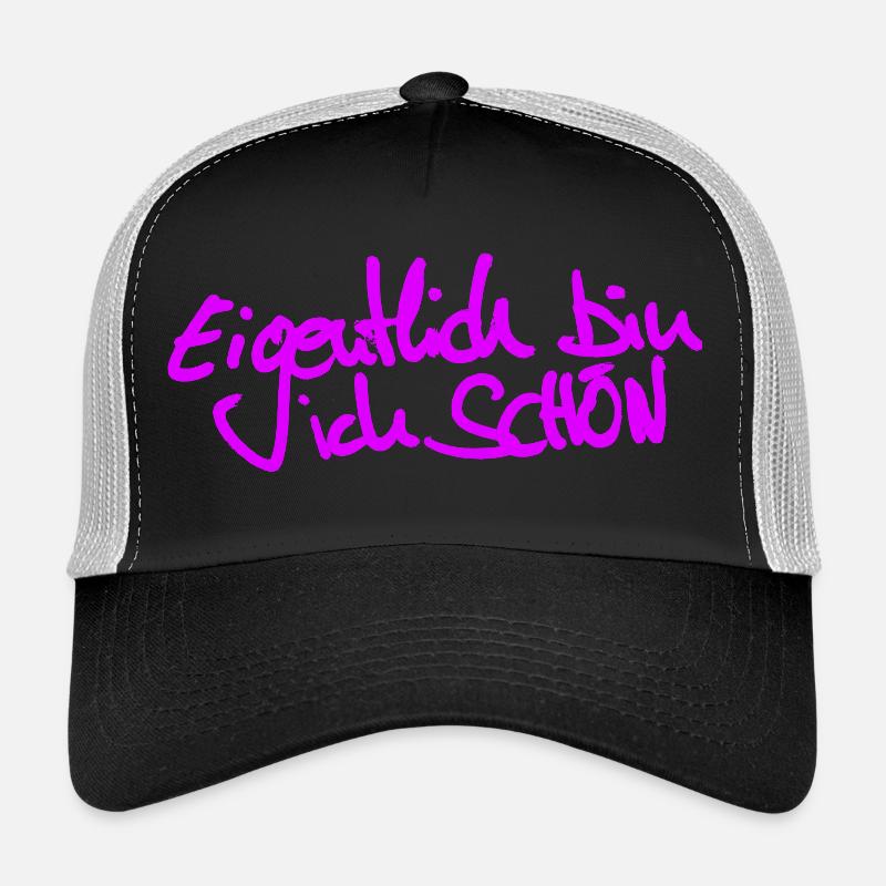 Ich bin Schön Trucker Cap