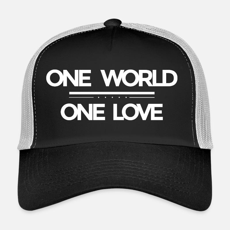 One World - One Love Trucker Cap