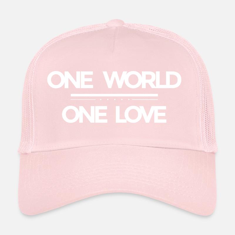 One World - One Love Trucker Cap