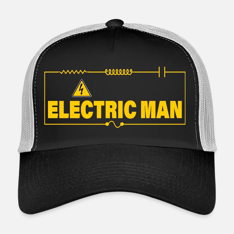 ELECTRIC MAN Trucker Cap