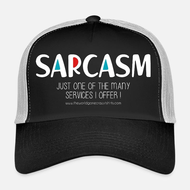 Sarkasmus (düster) Trucker Cap