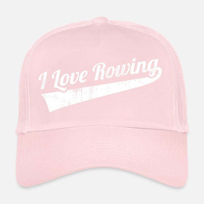 J’adore l’aviron Casquette trucker 
