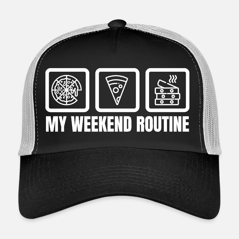 Ma routine du week-end Casquette trucker 