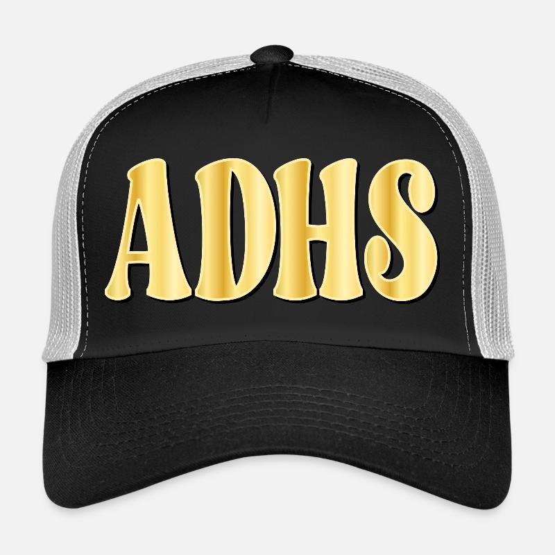 ADHD attention deficit Trucker Cap