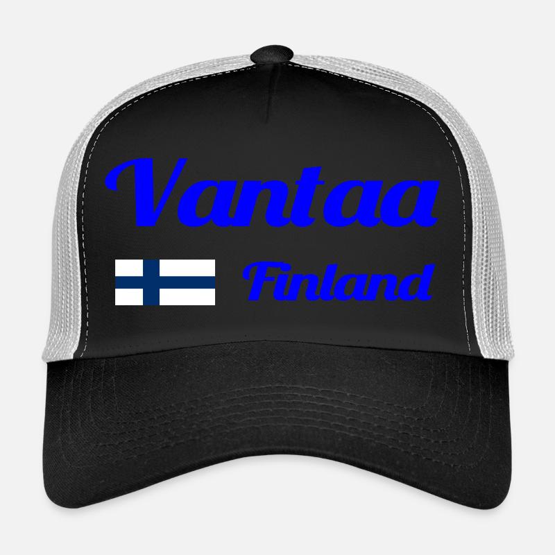 Vantaa Finland Print Trucker Cap