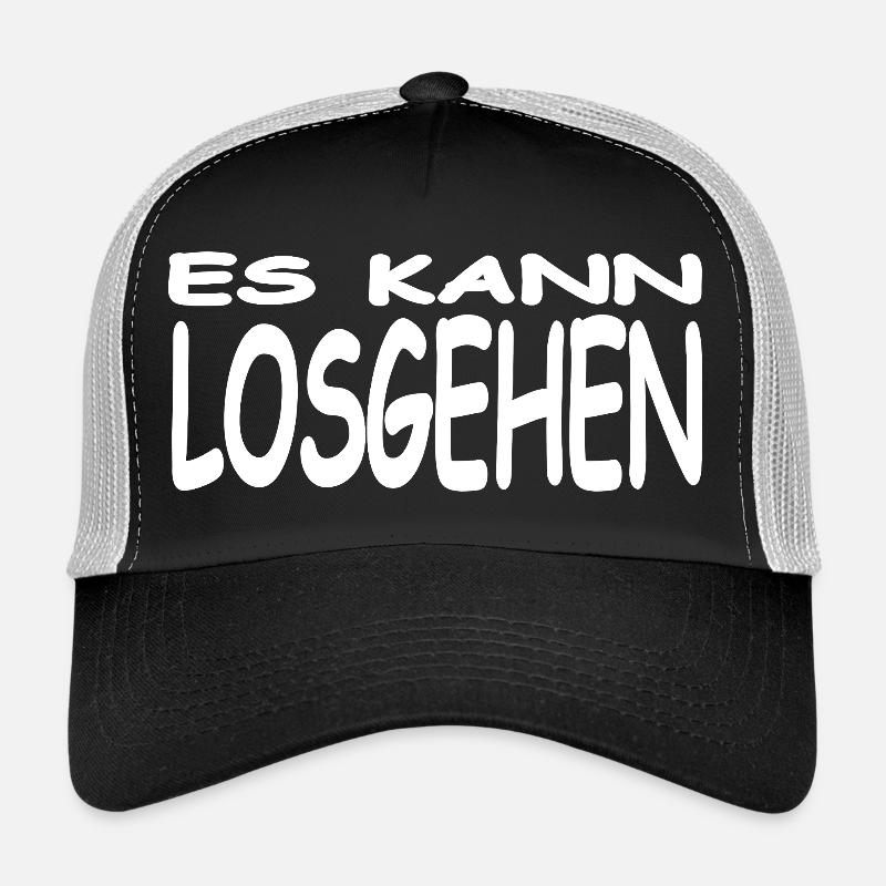 Auto - Trucker Cap - Schwarz/Steingrau