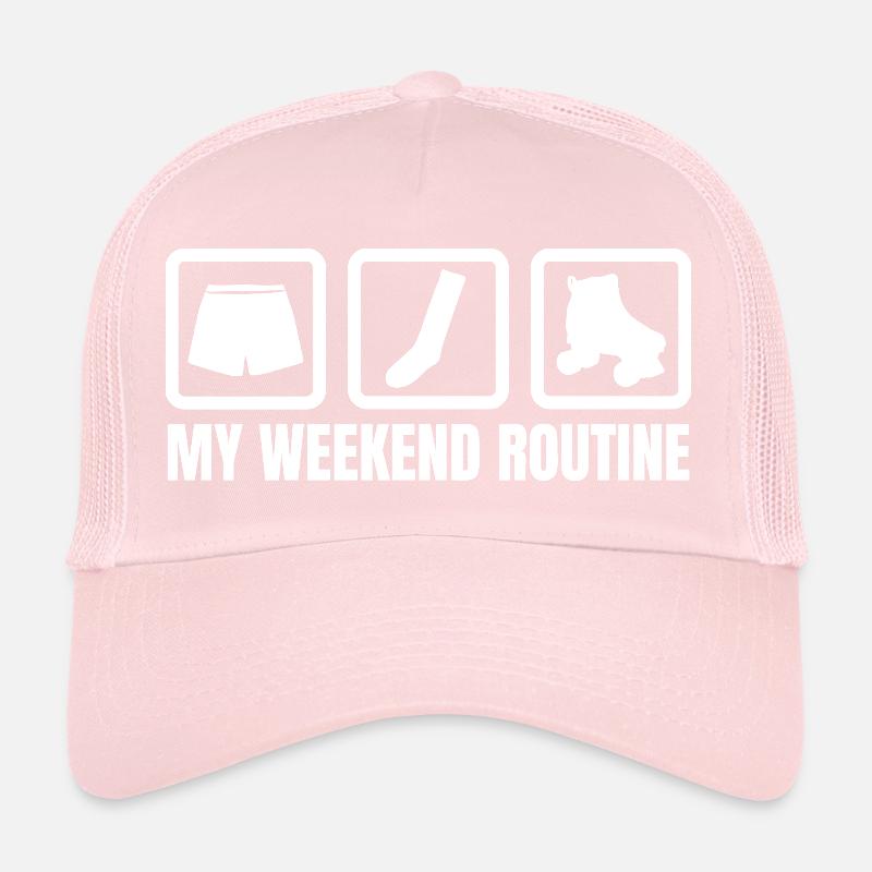 My Weekend Routine Trucker Cap