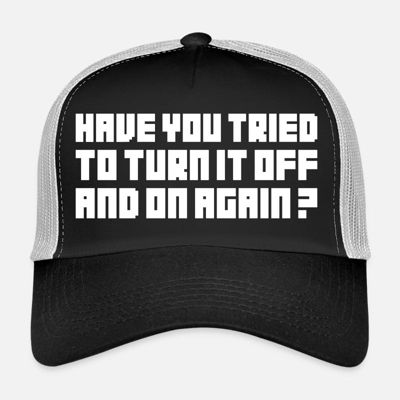 Turning It Off – Nerd Geek Computer Support TBBT Trucker Cap