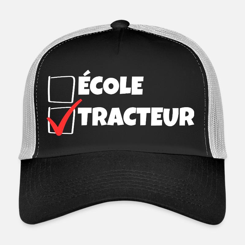 Kleiner Bauer Humor Traktor Kind Trucker Cap