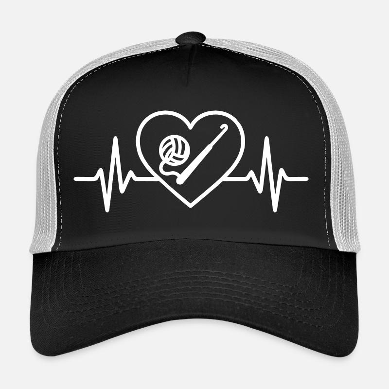 Häkelherz – Handgemachte Leidenschaft Trucker Cap