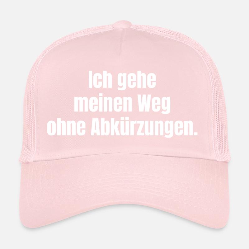Mon chemin sans raccourcis Casquette trucker 