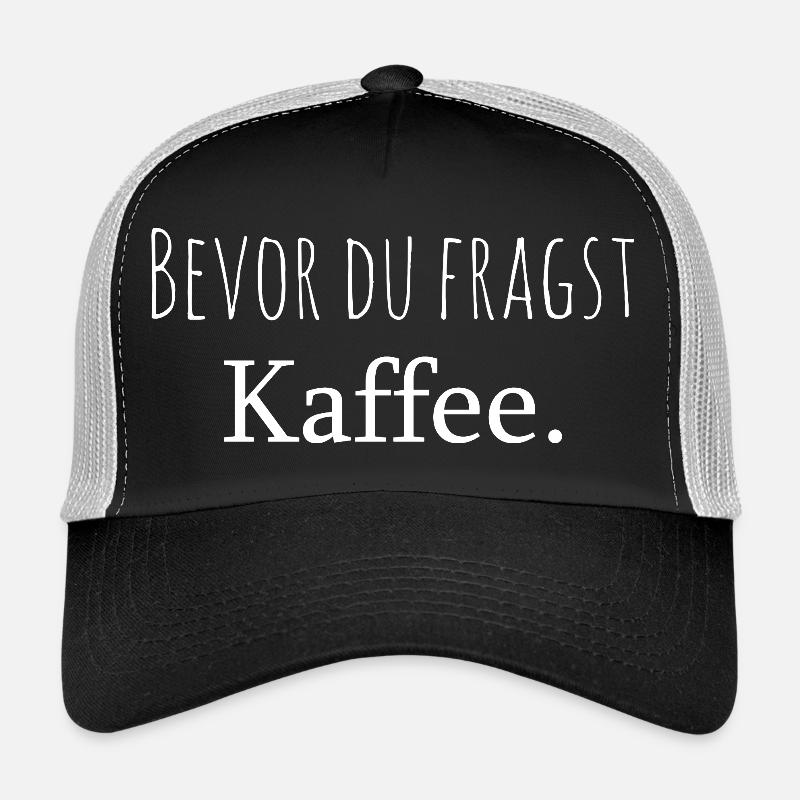 Avant que tu demandes café Casquette trucker 