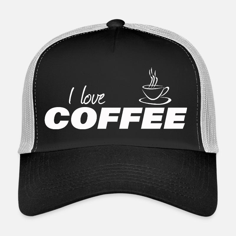 J’adore le café Casquette trucker 