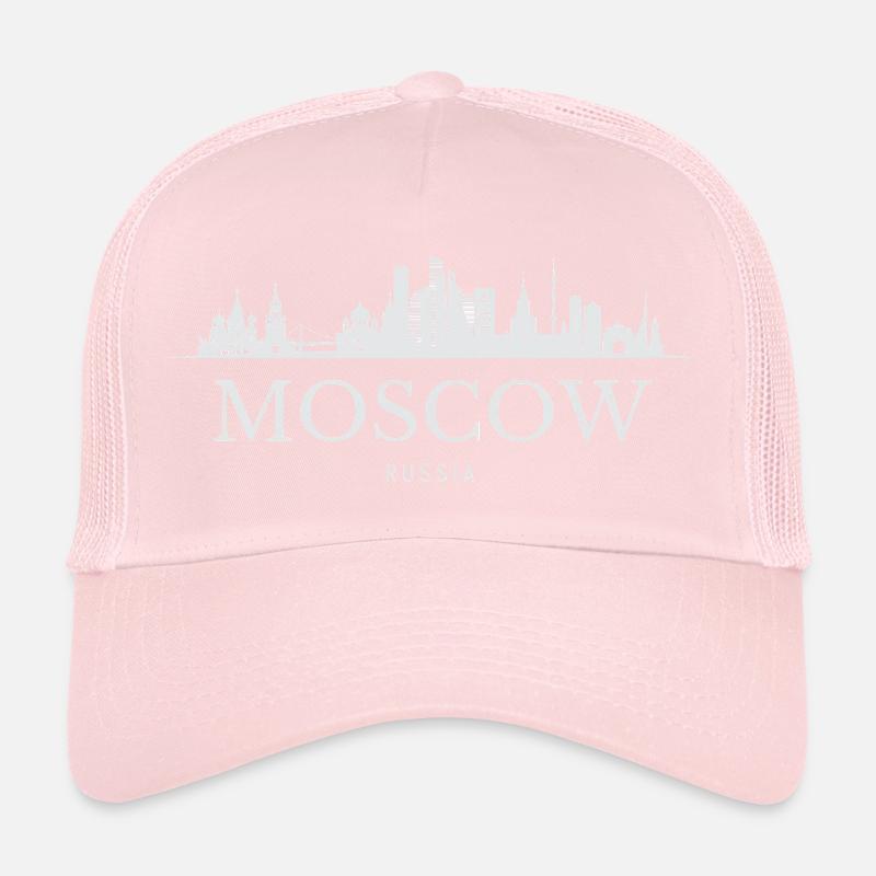 Silhouette de Moscou, Moscou Russie Casquette trucker 