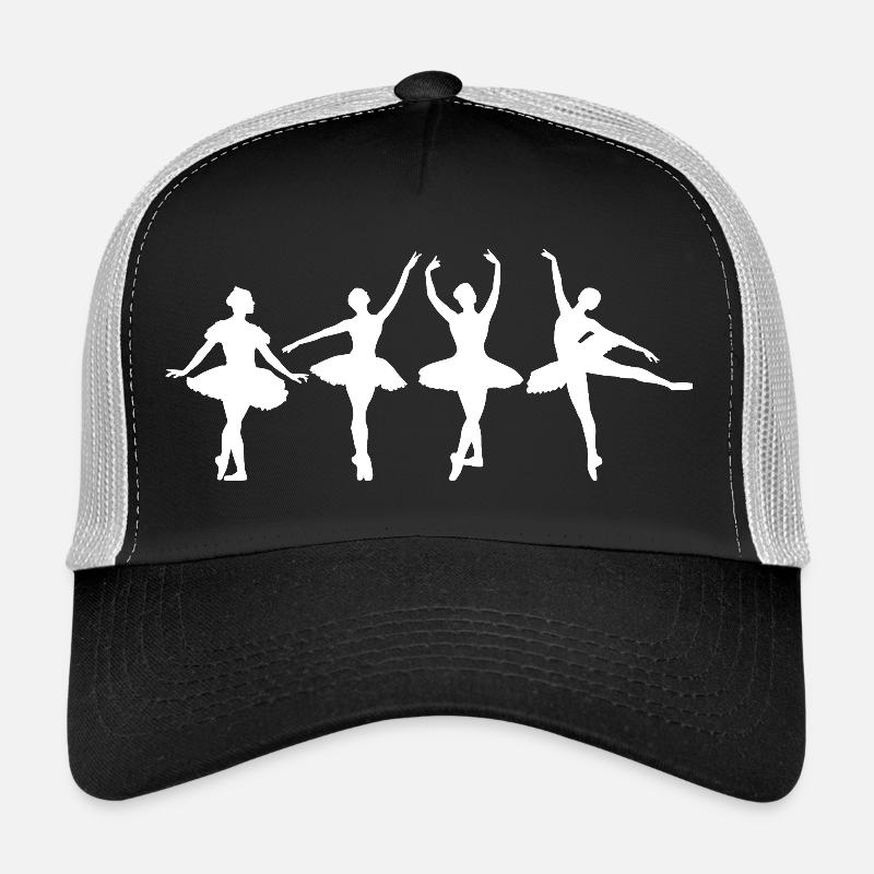 Fille de ballet drôle qui danse Casquette trucker 