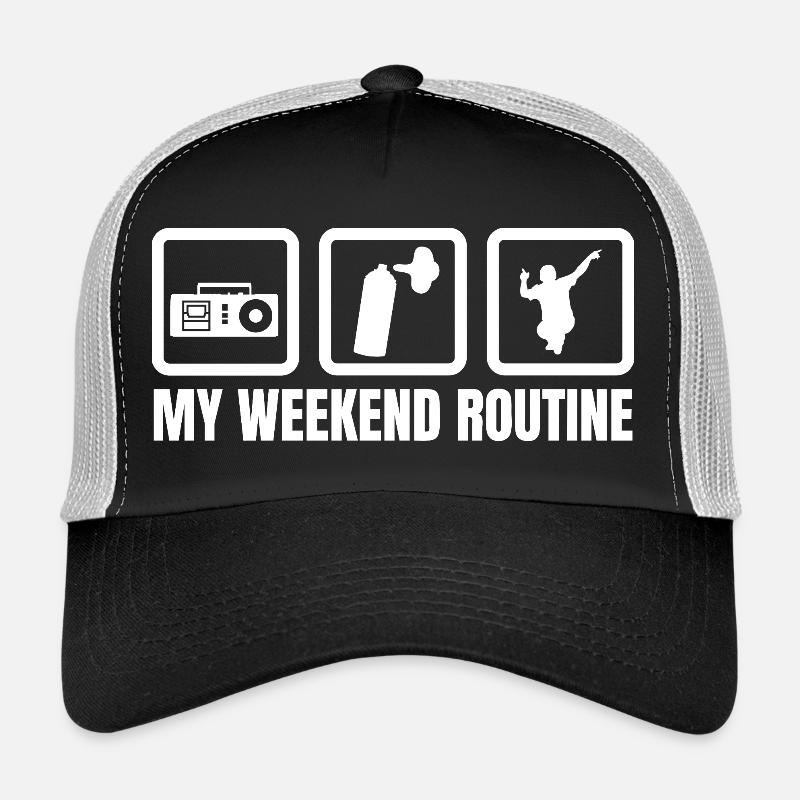 Breakdancer Wochenende Trucker Cap