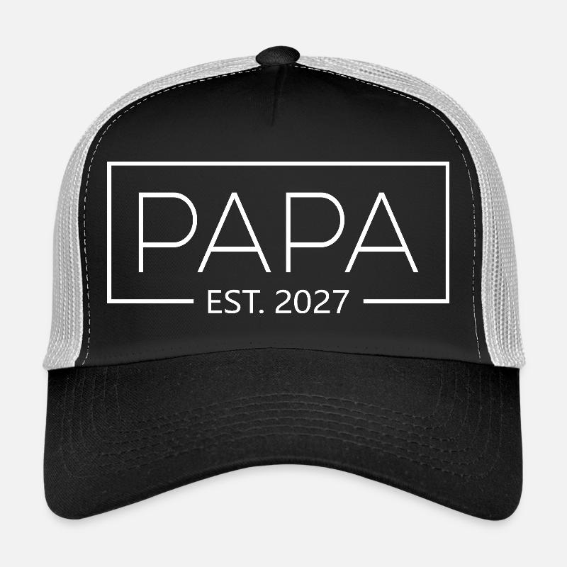 Papa est. 2027 Werdender Papa 2027 Trucker Cap