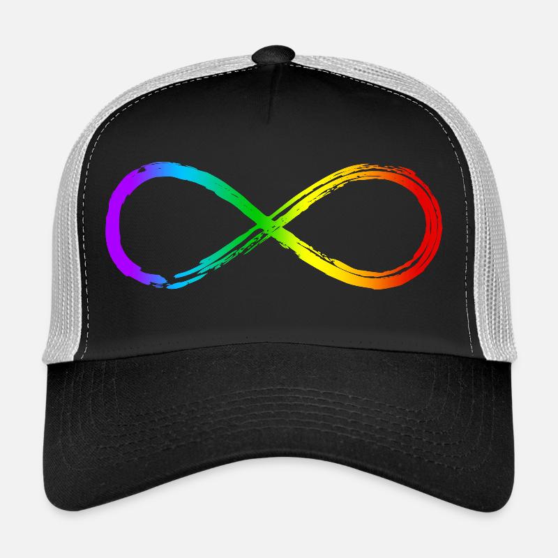 Infinity 8 LGBT Regenbogen Gay Pride Ewige Liebe Trucker Cap