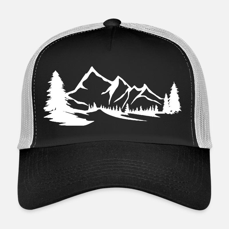 Berge - Gebirge Trucker Cap