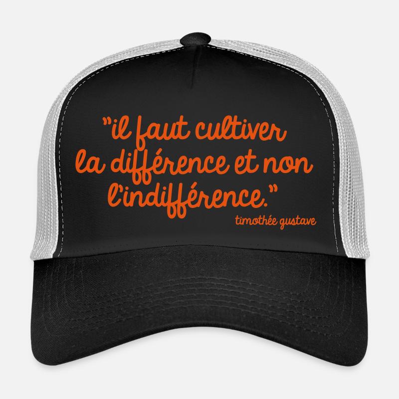 Cultivons la différence Casquette trucker 