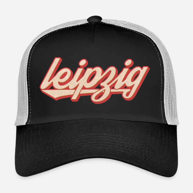 Leipzig Script Vintage Logo Trucker Cap