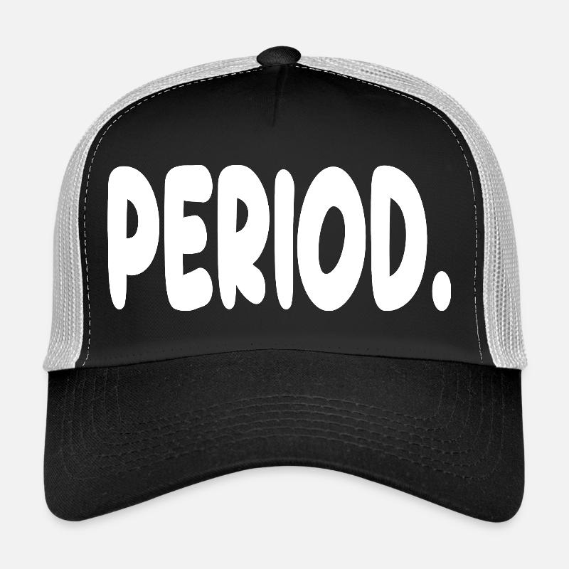 Période. Casquette trucker 