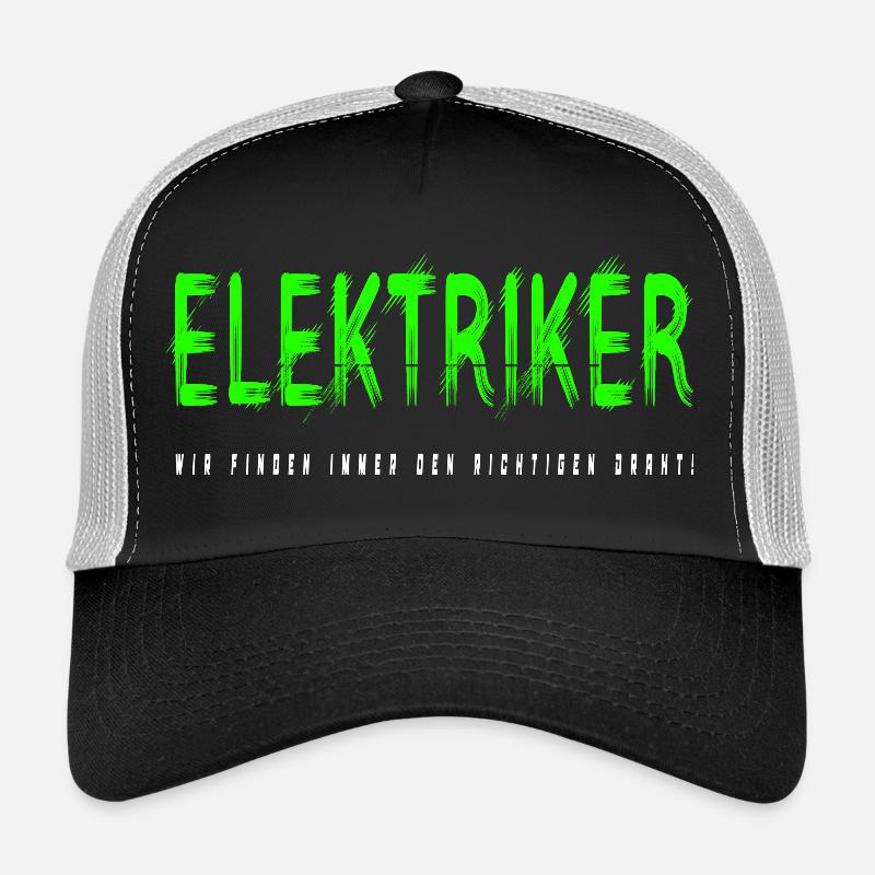 Elektriker Handwerker Design Trucker Cap