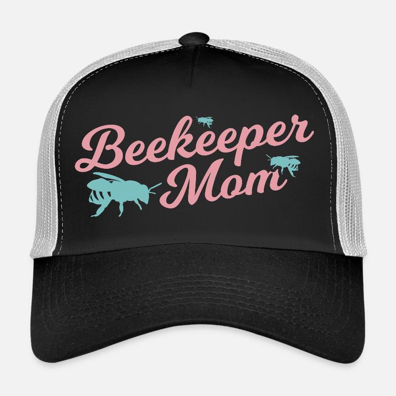 Funny beekeeper mom Trucker Cap