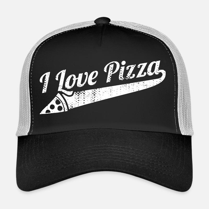 Ich liebe Pizza Trucker Cap