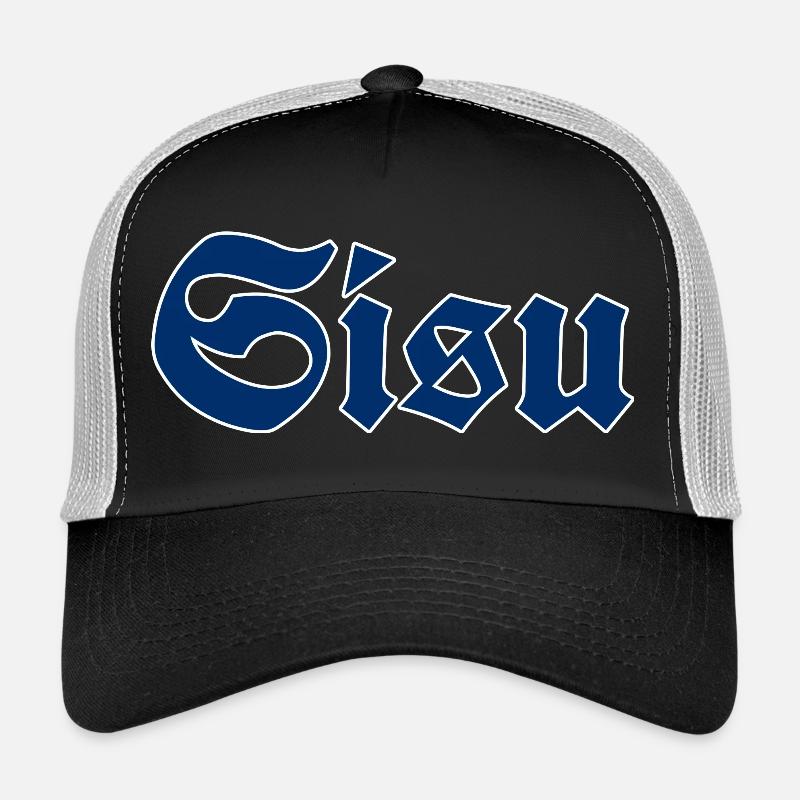Gedärme - Trucker Cap - Schwarz/Steingrau