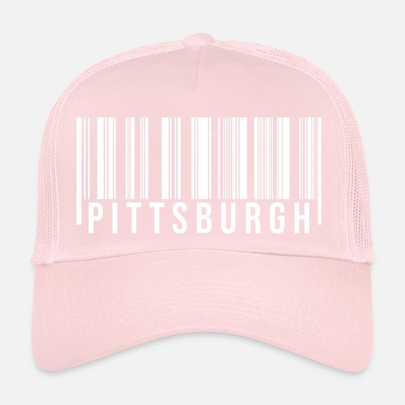 Code-barres Pittsburgh Casquette trucker 