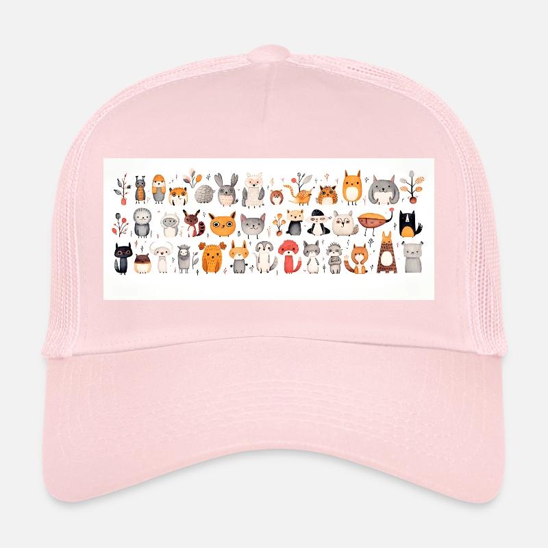 Mignons petits animaux Casquette trucker 