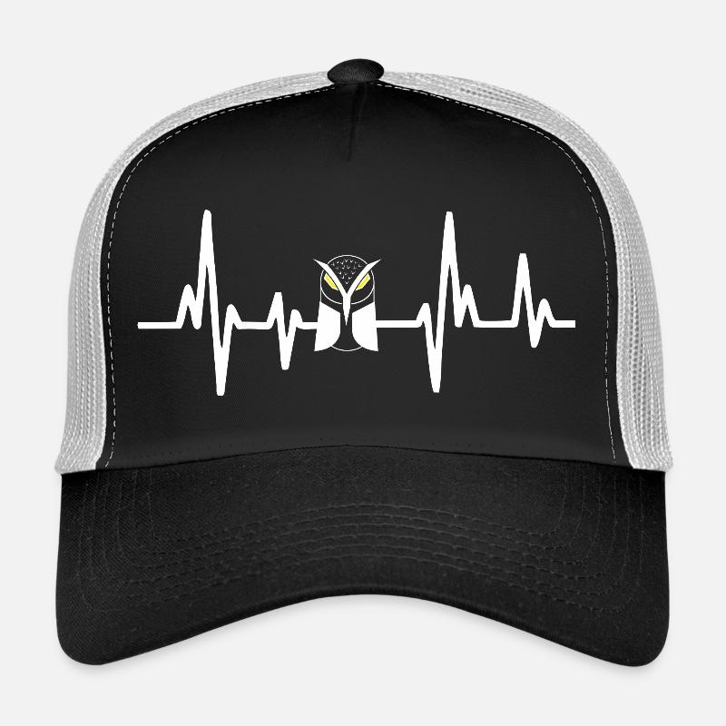 Owls Heartbeat Trucker Cap