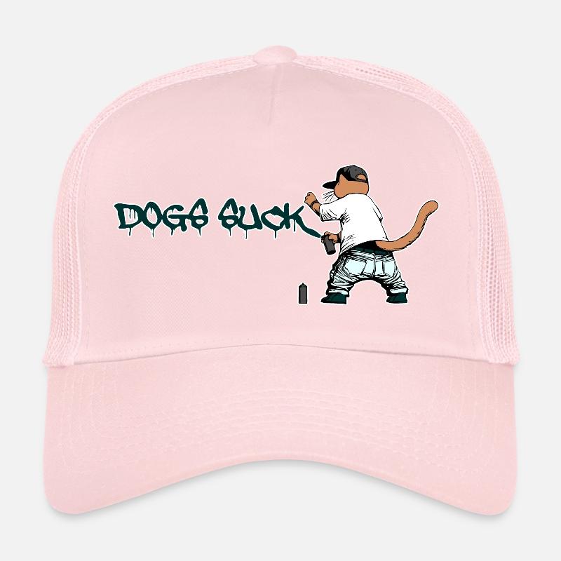 chat graffiti dogs suck Casquette trucker 