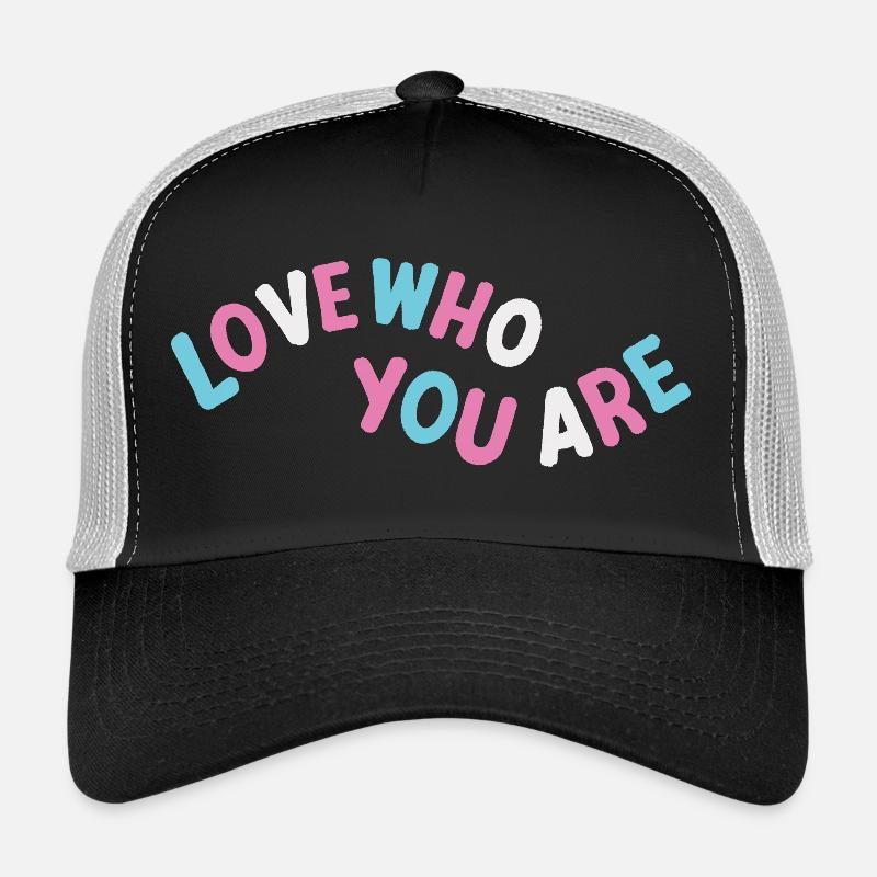 Transgenseur. Aimez qui vous êtes Casquette trucker 
