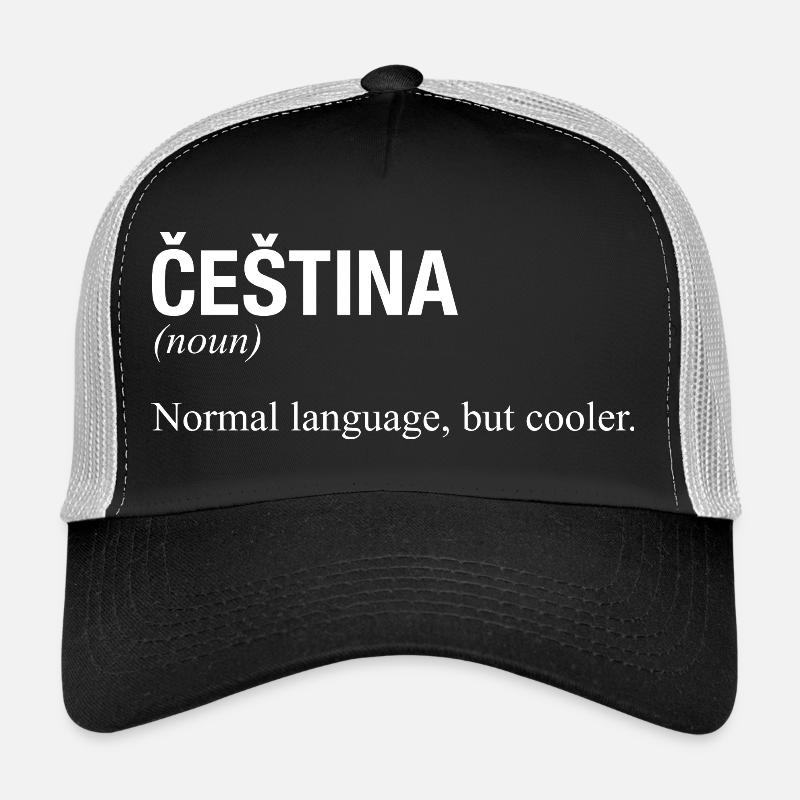 CESTINA Tschechisch Tschechien Trucker Cap