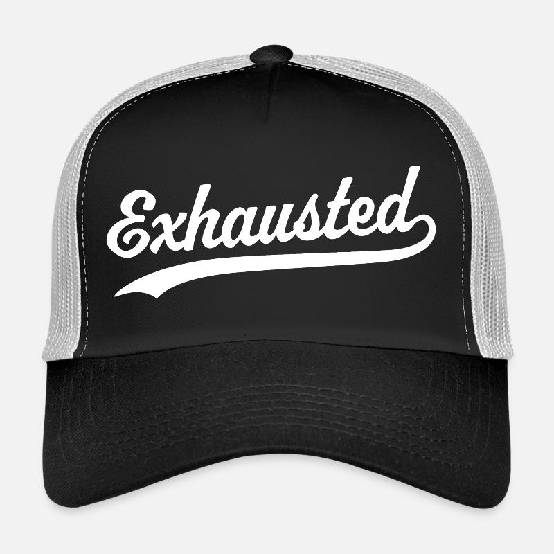 Erschöpft Trucker Cap